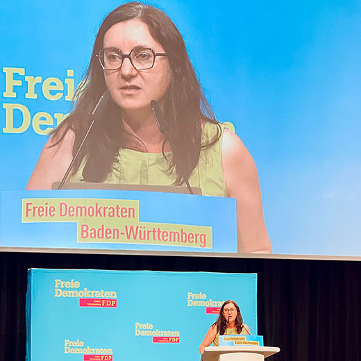 Anke Hillmann-Richter Vorsitzende der Liberalen Frauen Baden-Württemberg