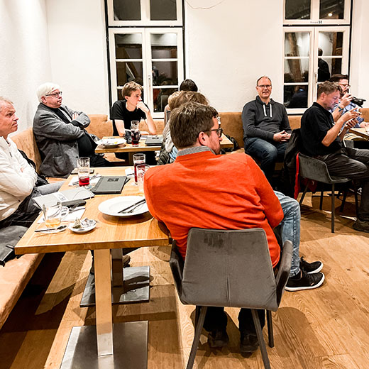Stammtisch der FDP Ulm und Alb-Donau-Kreis mit Interessierten FDP Mitgliedern aus dem Bezirk Ost-Württemberg.